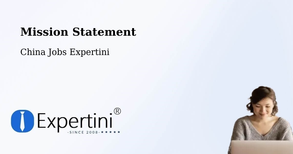 Corporate Mission – Zhenjiang - China Jobs Expertini